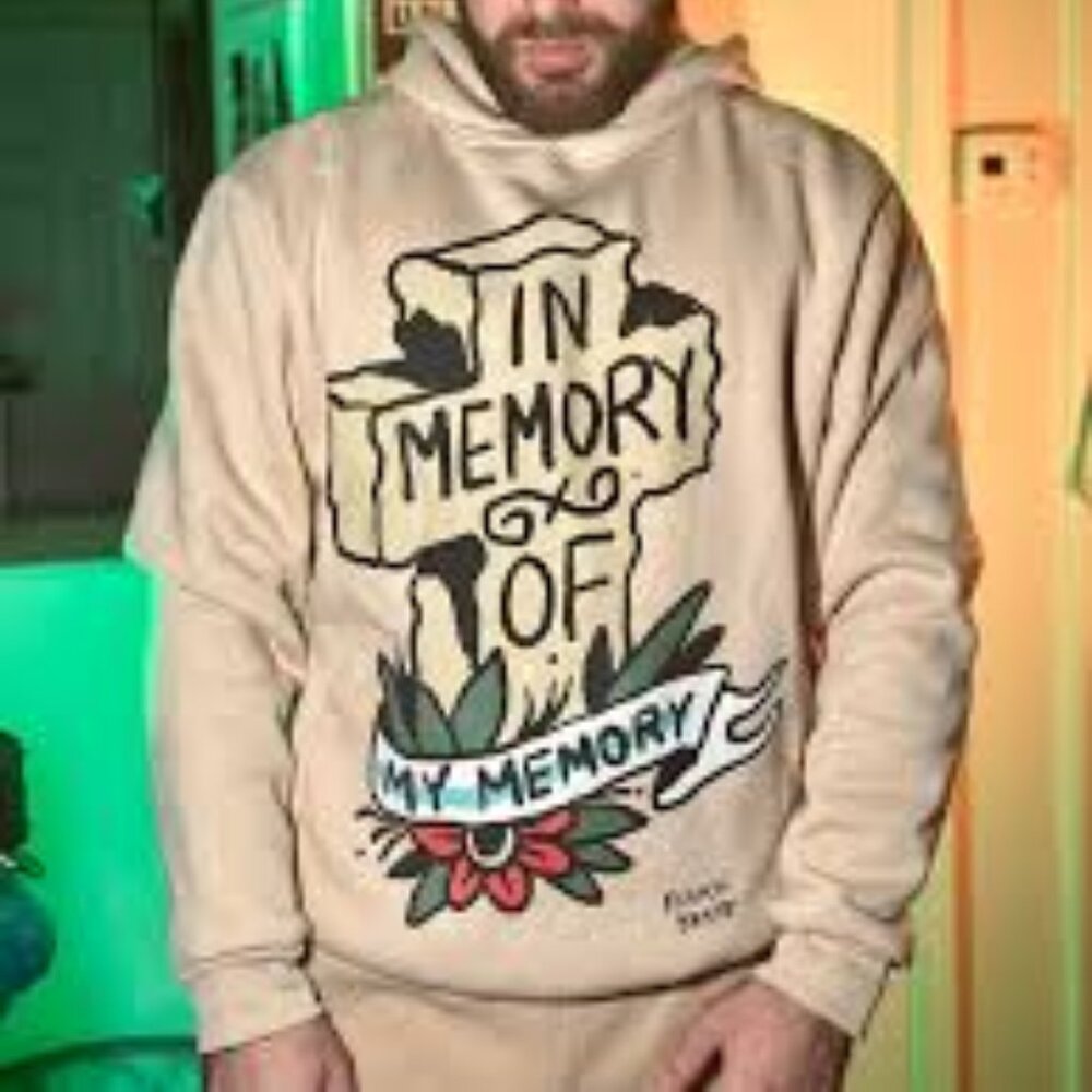 Reason sz small unisex hooded sweatshirt " In Memory Of "